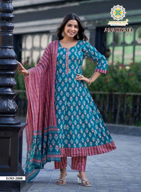 Passion tree anarkali vol 2 Wholesale kurtis suppliers in Kolkata